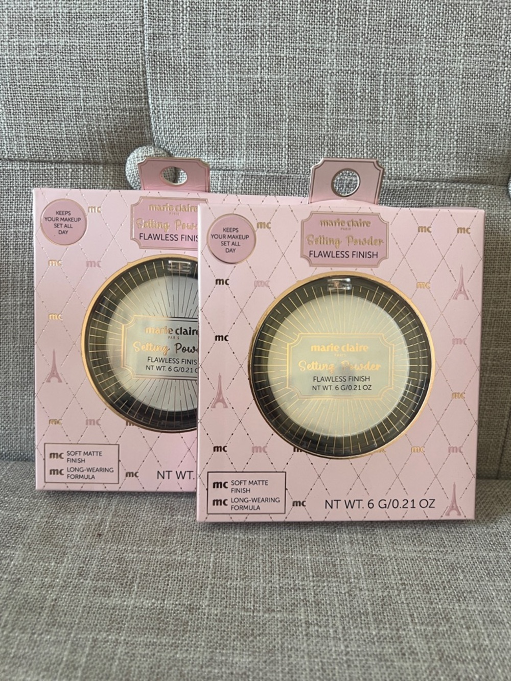 Soft Matte Setting Powder - Translucent. Set of two. New in box.